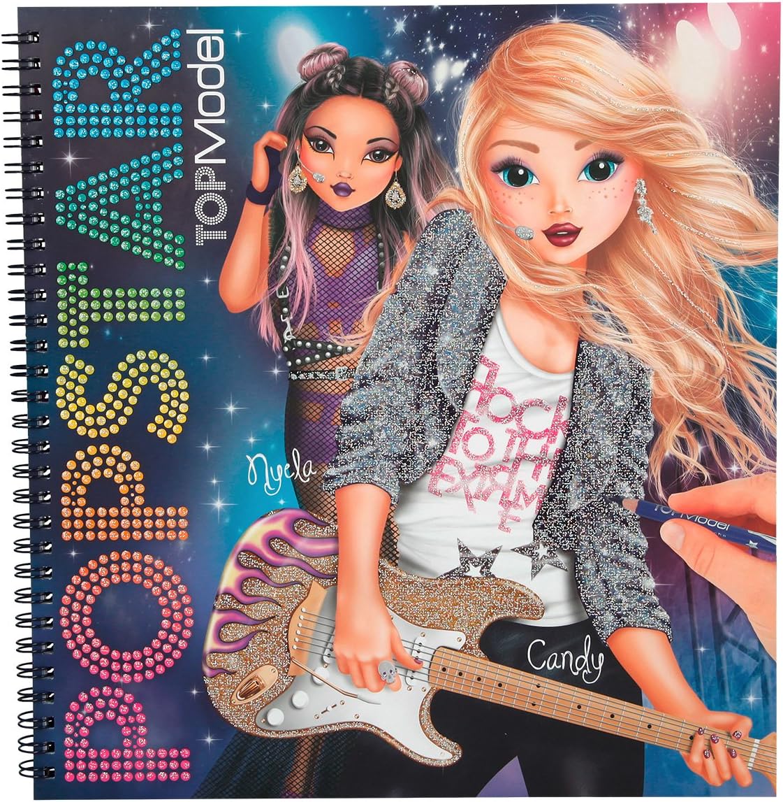 Top Model 4324.001 Pop Star Colouring Book