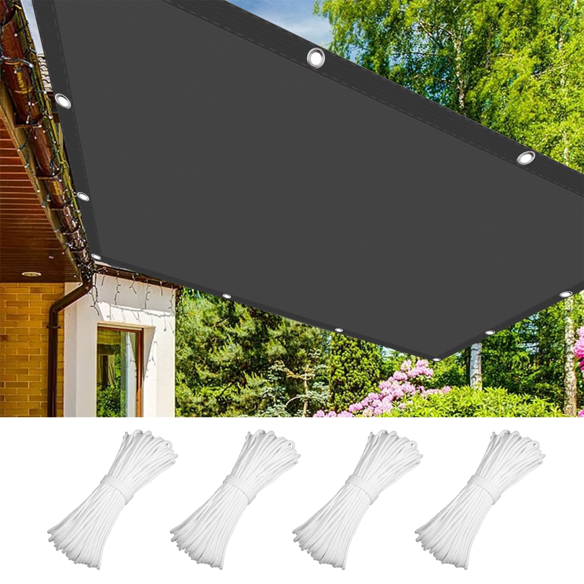 Voile d'ombrage pour balcon et jardin : créez un coin d'intimité frais