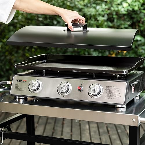 Miniatura 6 de Royal Gourmet PD2300L - Cubierta dura para parrilla portátil de 24 pulgadas accesorios de parrilla para barbacoa al aire libre