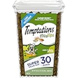 MixUps Catnip Fever Flavor Crunchy and Soft Cat Treats, 30 oz. Tub