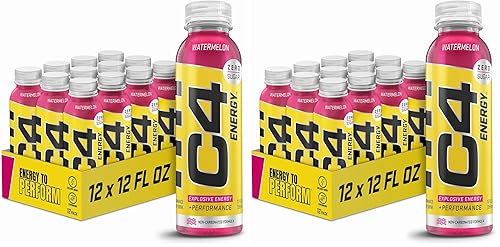 C4 Energy Non-Carbonated Zero Sugar Energy Drink, Pre Workout Drink