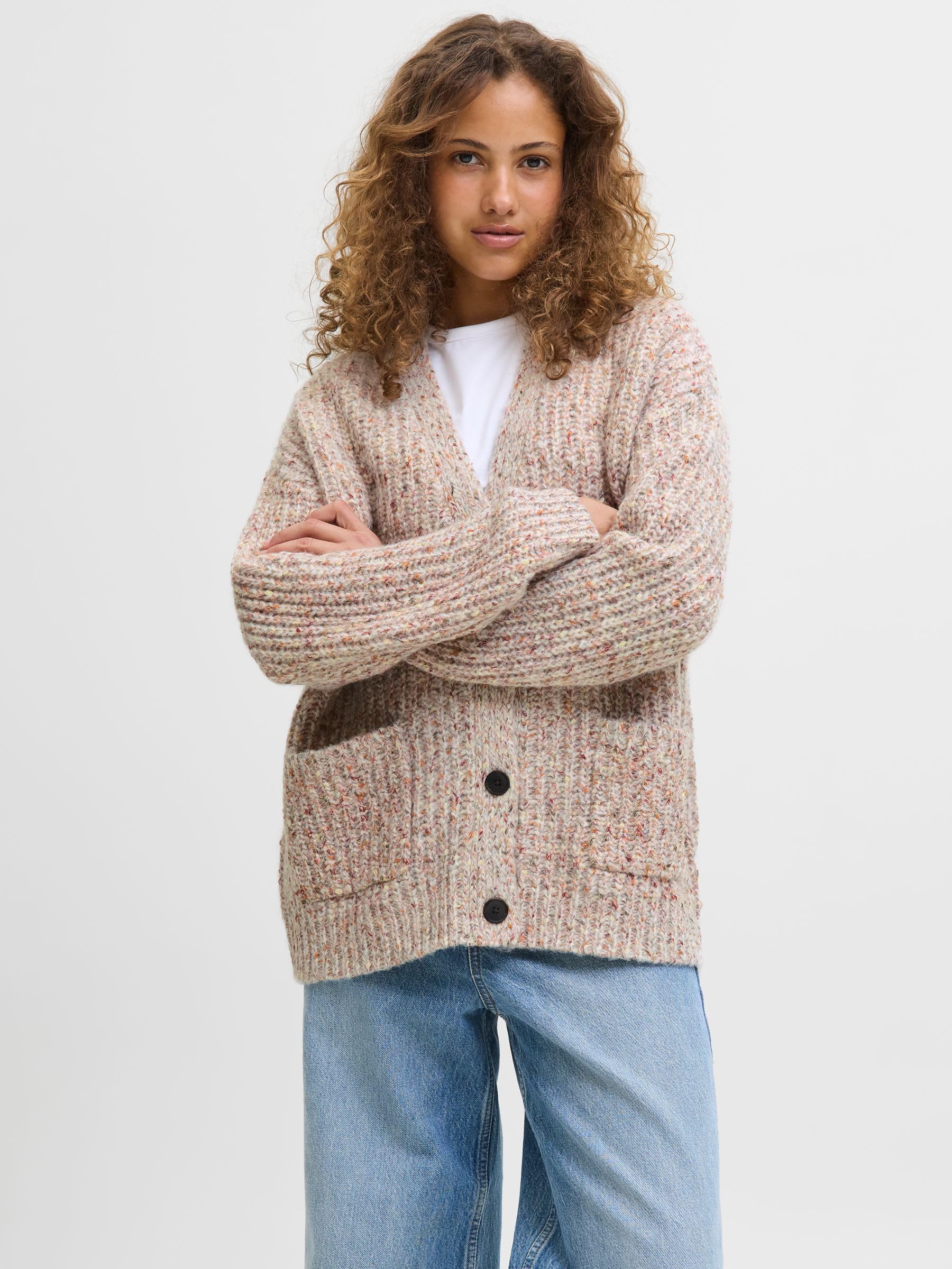 JACK & JONES Jxskyla Cardigan Knit Jxskyla - Cárdigan de Punto Mujer (Pack de 1)