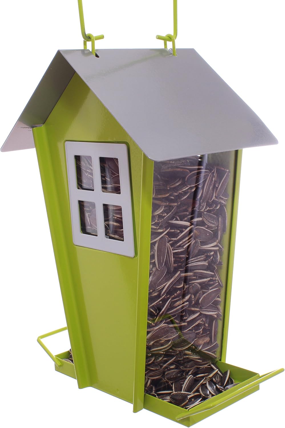 Alimentador de aves colgante para ventana de jardín casa de madera Wdftyju para pájaros jaula Alimentador de aves colgante para ventana de jardín casa de madera Wdftyju para pájaros jaula