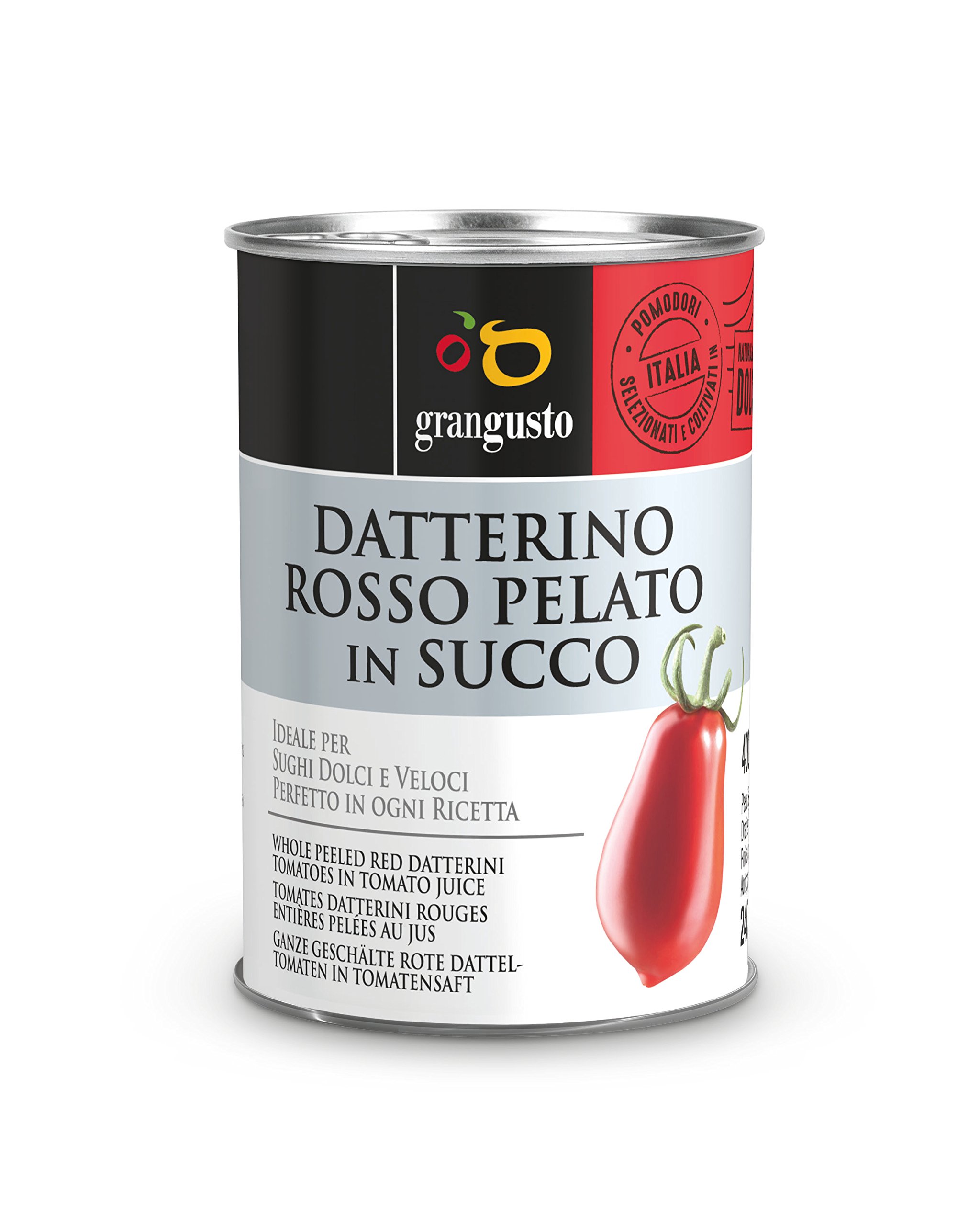 Datterino Rosso Pelato in succo ''grangusto'' 400g