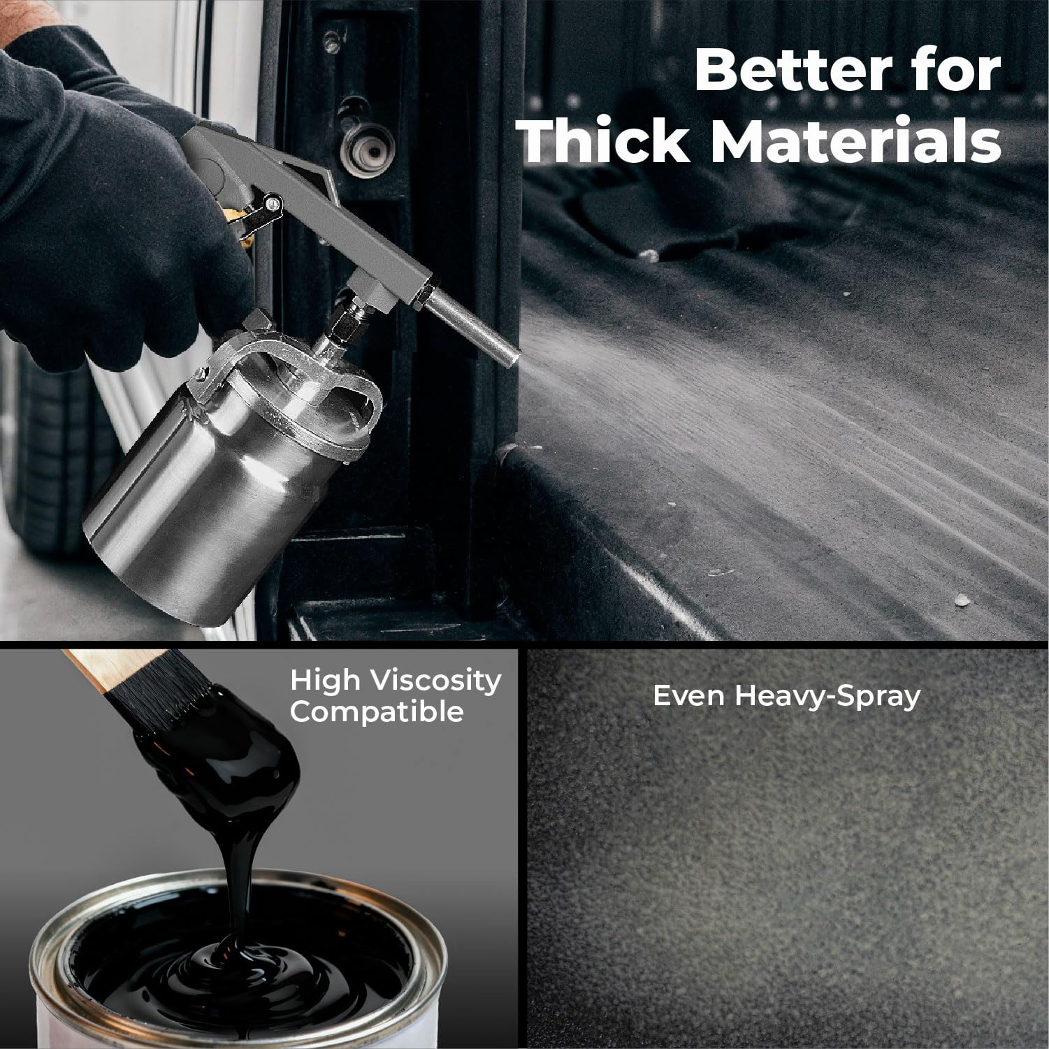 Snapklik.com : InoKraft Undercoating Spray Gun, For Truck Bed Liner ...