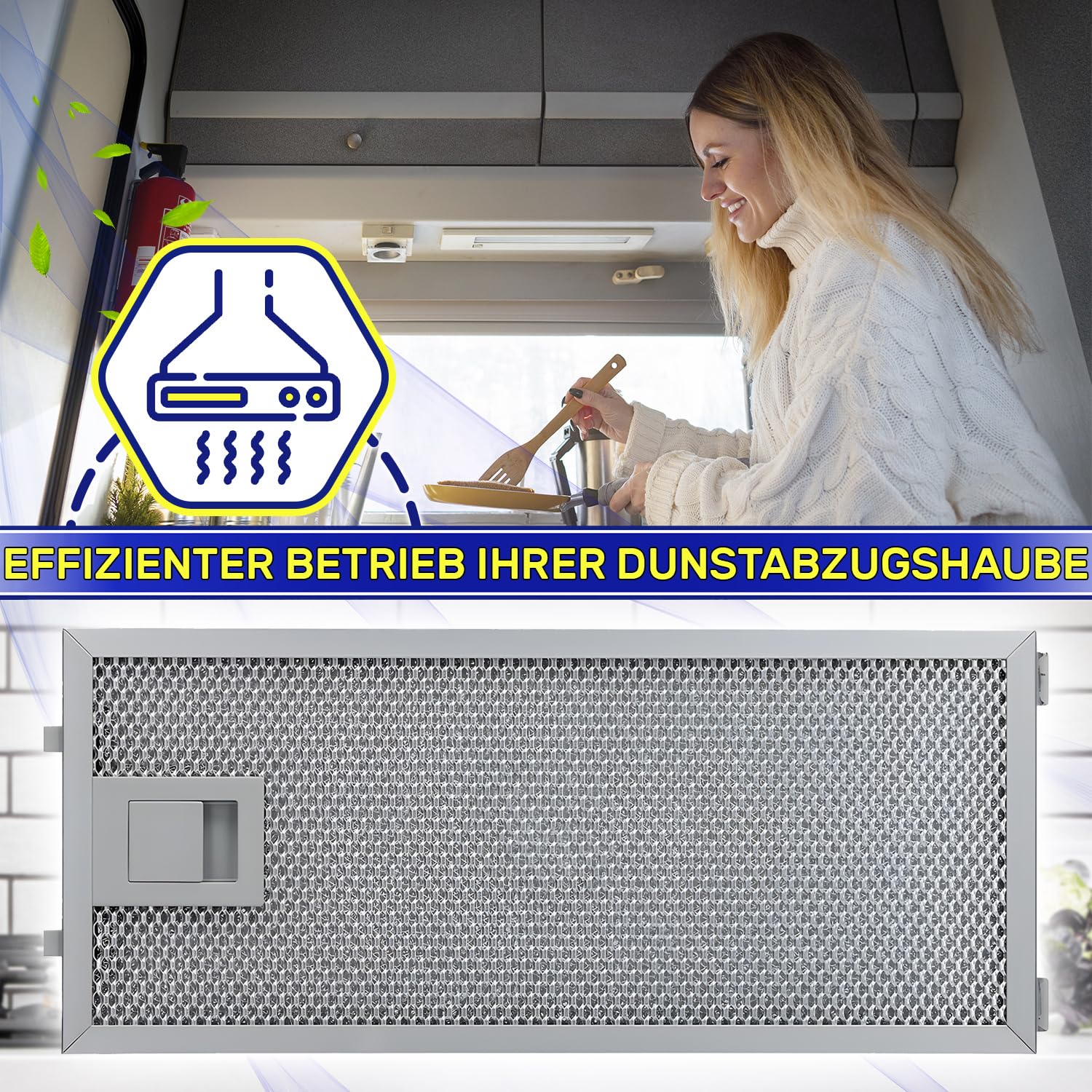 Aluminium Metallfilter Dunstabzugshaube 250 x 110 x 8 mm mit dem Originalcode 11022470 11018426 für Bosch für Balay für Siemens für Neff - Garantie 10 Jahre - MONTERAL