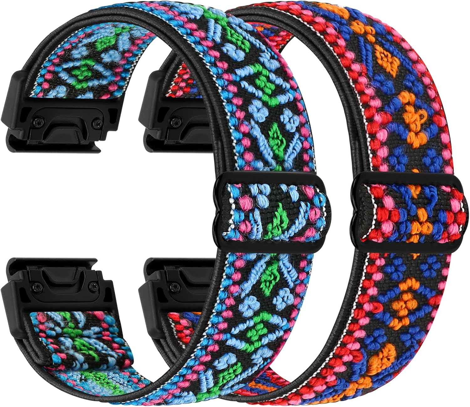 Correa de nylon Quickfit 22mm para Garmin Fenix 8 47mm/Fenix E 47mm/Fenix 7/Fenix 6/Fenix 5 miniatura 1