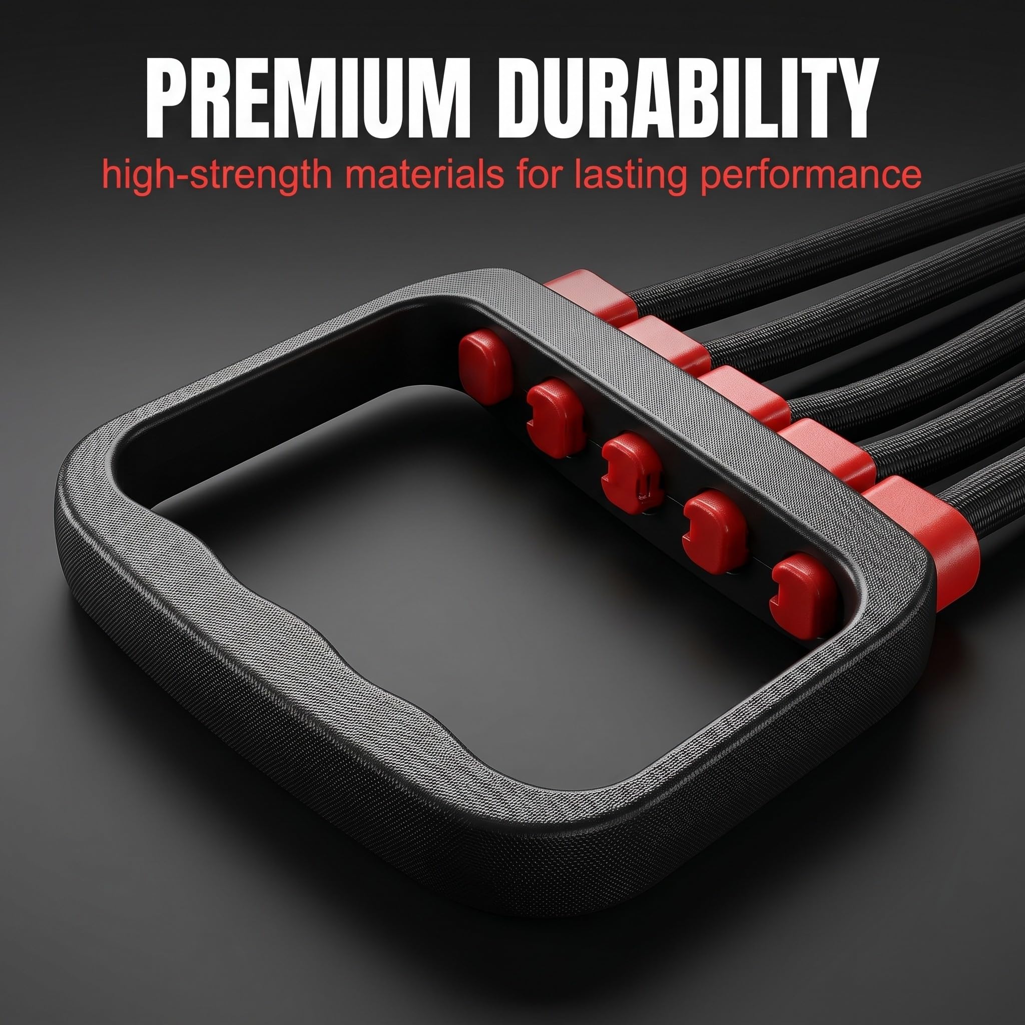 Elastici Per Allenamento, Pettorali Attrezzi, Espansore Toracico Per Uomini, Nero, Resistenza Regolabile 30-150 lbs, Attrezzo Per Allenamento Muscoli Di Braccia, Spalle E Petto, Fitness Casa
