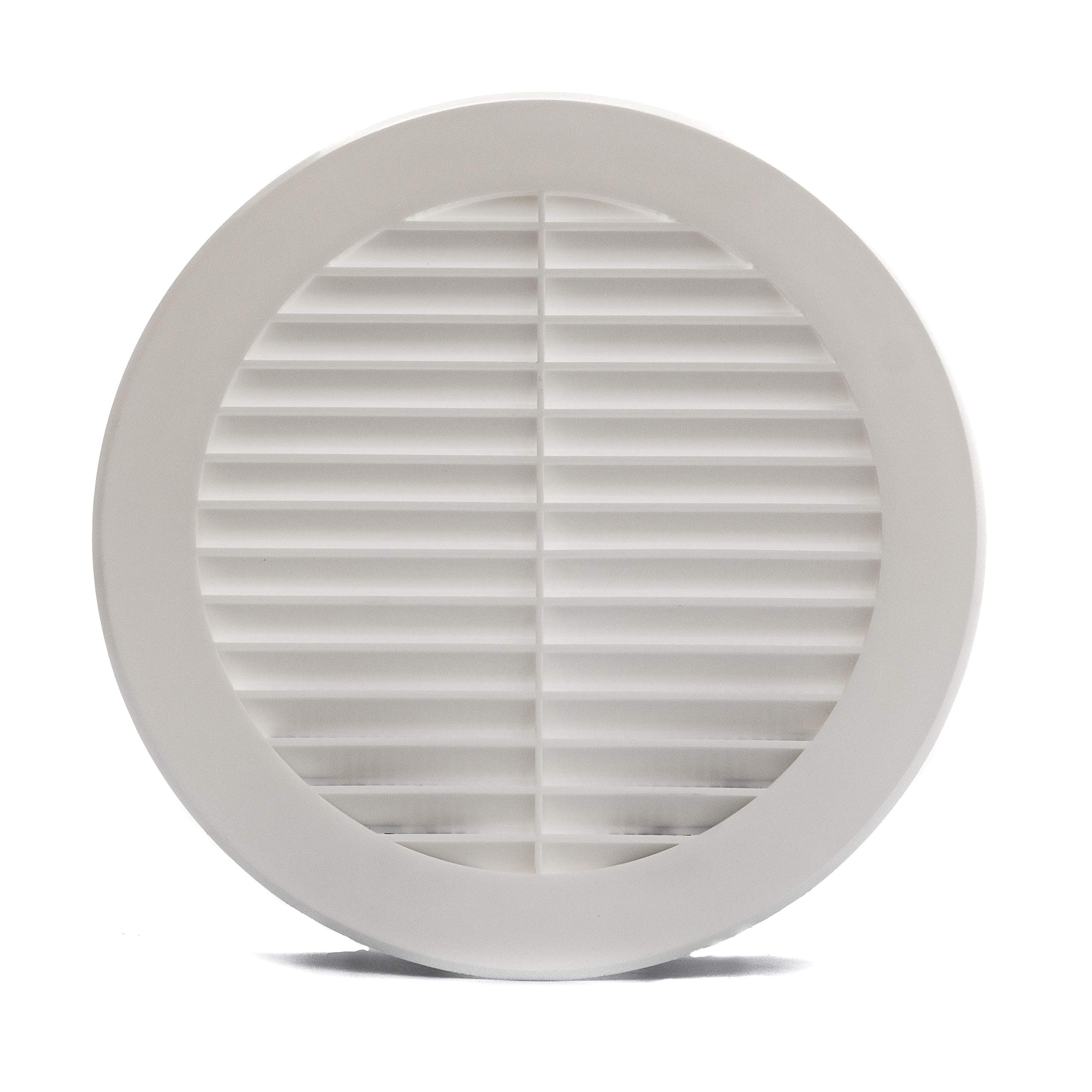 Buy Vent Systems 6'' Inch White Soffit Vent Cover Round Air Vent