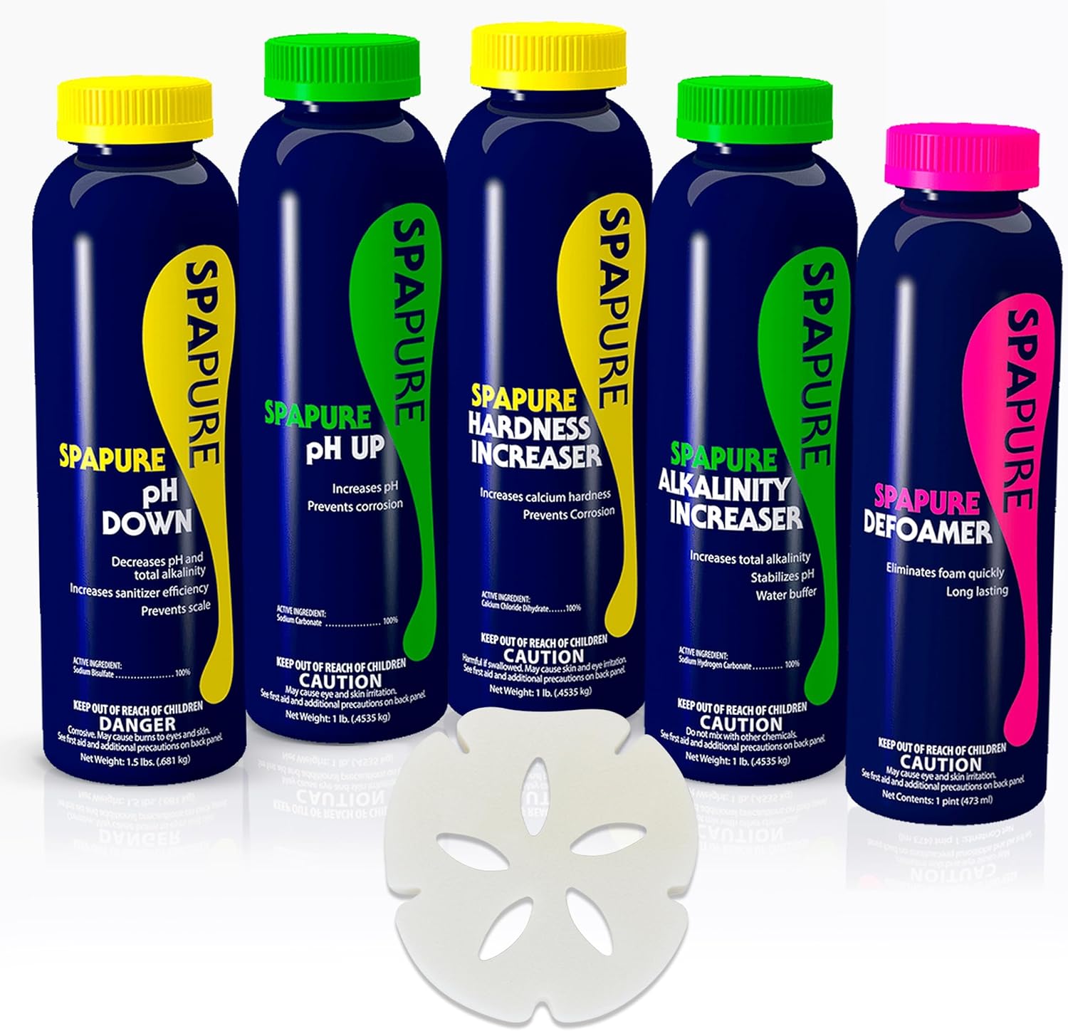 Spapure Hot Tub Chemical Balancing Maintenance Kit