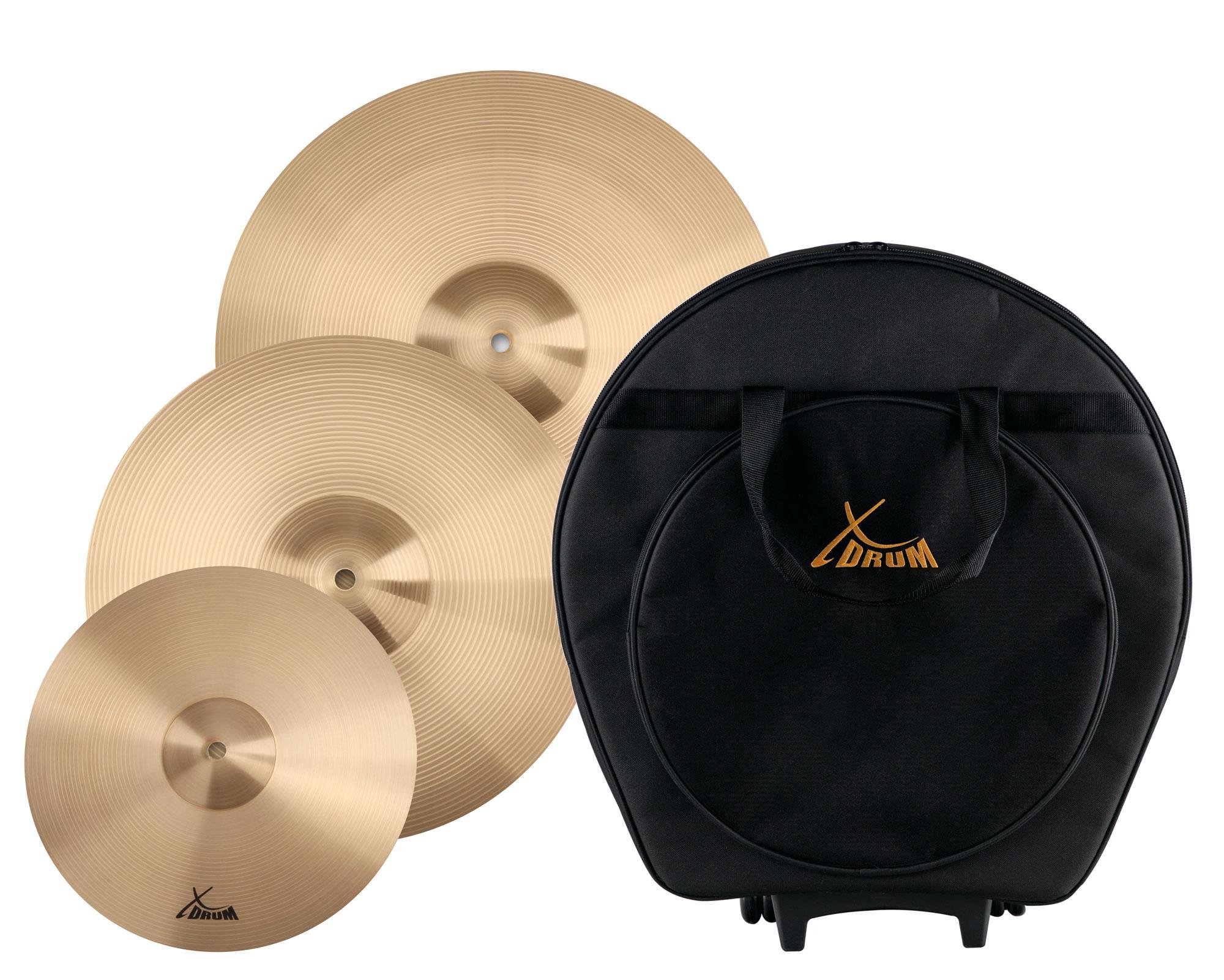 Set de Platillos XDrum Eco con Bolsa para Platillos, 1 x 12" Splash