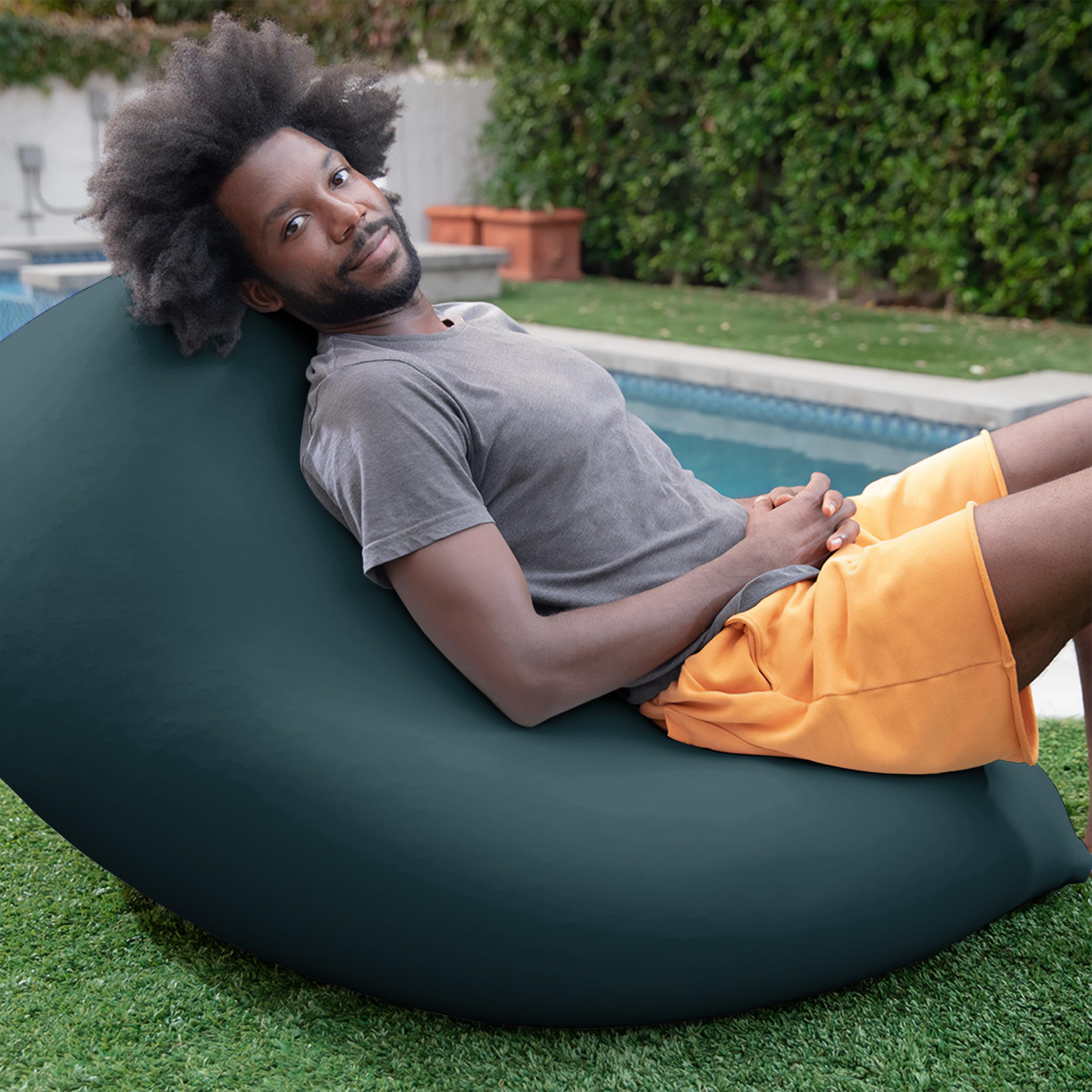 Amazon.com : Yogibo Zoola Short Outdoor Bean Bag Chair Lounger for