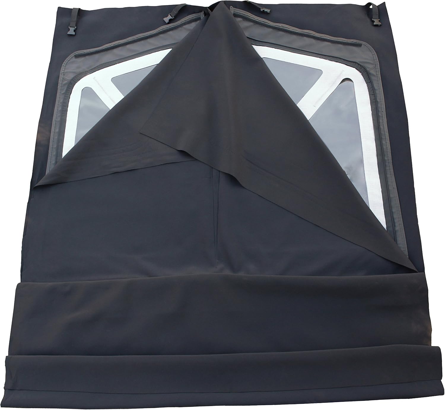 Rightline Gear 100J78-B Jeep Soft Top Window Storage Bag, Black