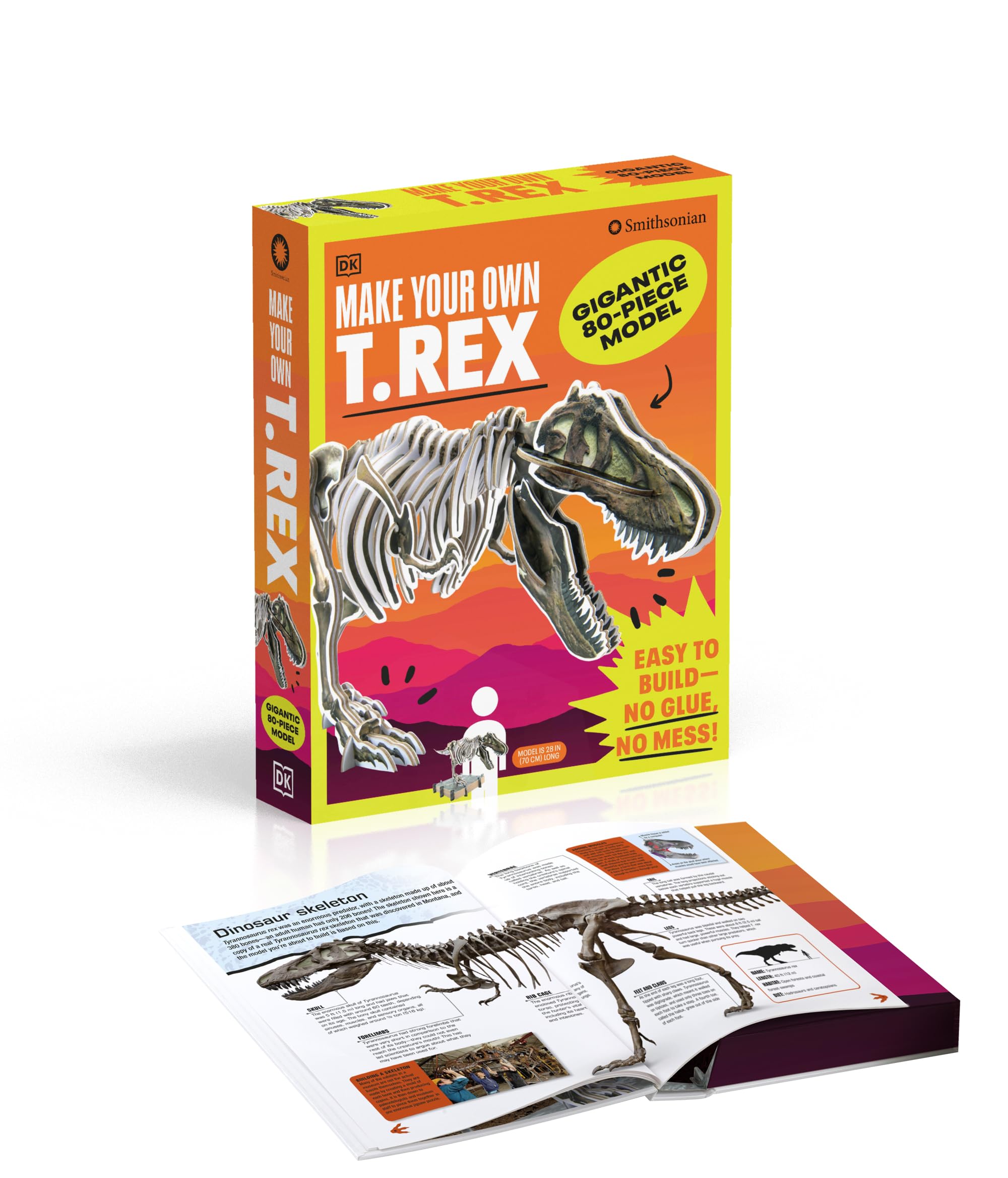 Make Your Own T. Rex: Easy to Build - No Glue, No Mess!: DK
