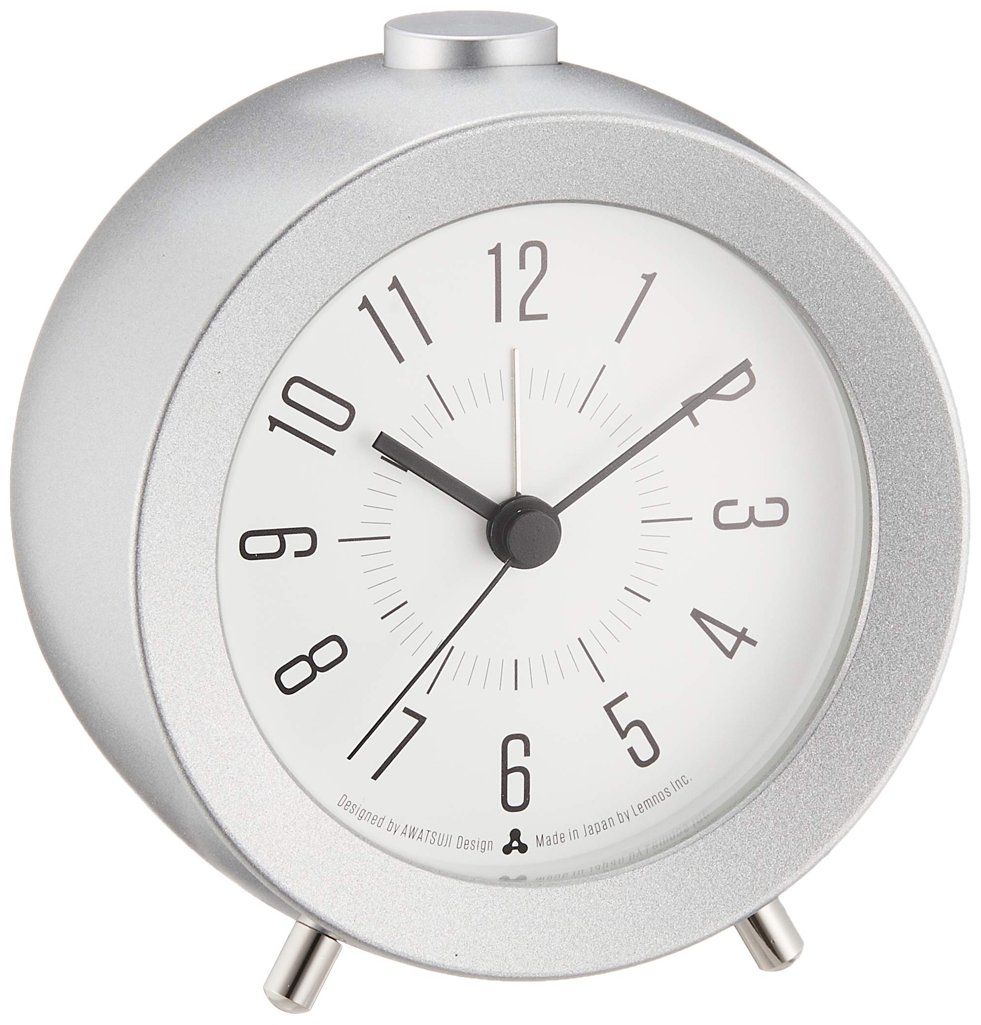 Amazon.co.jp: Lemnos (レムノス) アラーム時計 アナログ ジジ