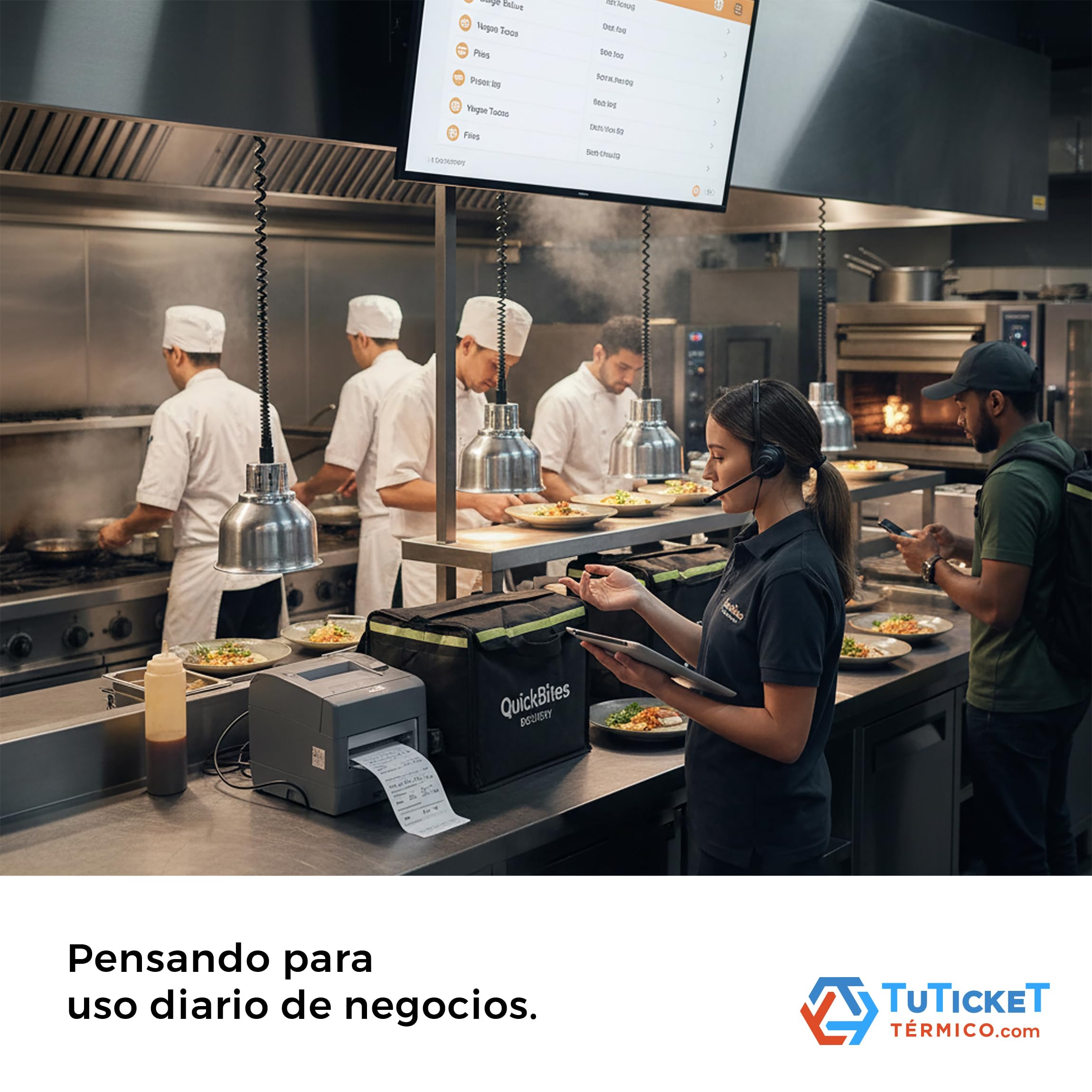 Rollo de Papel Térmico 57x55x12 mm (40 uds) para Caja Registradora, TPV e Impresora Térmica de Ticket con Salida de 57mm de Ancho. Sin Bisphenol A