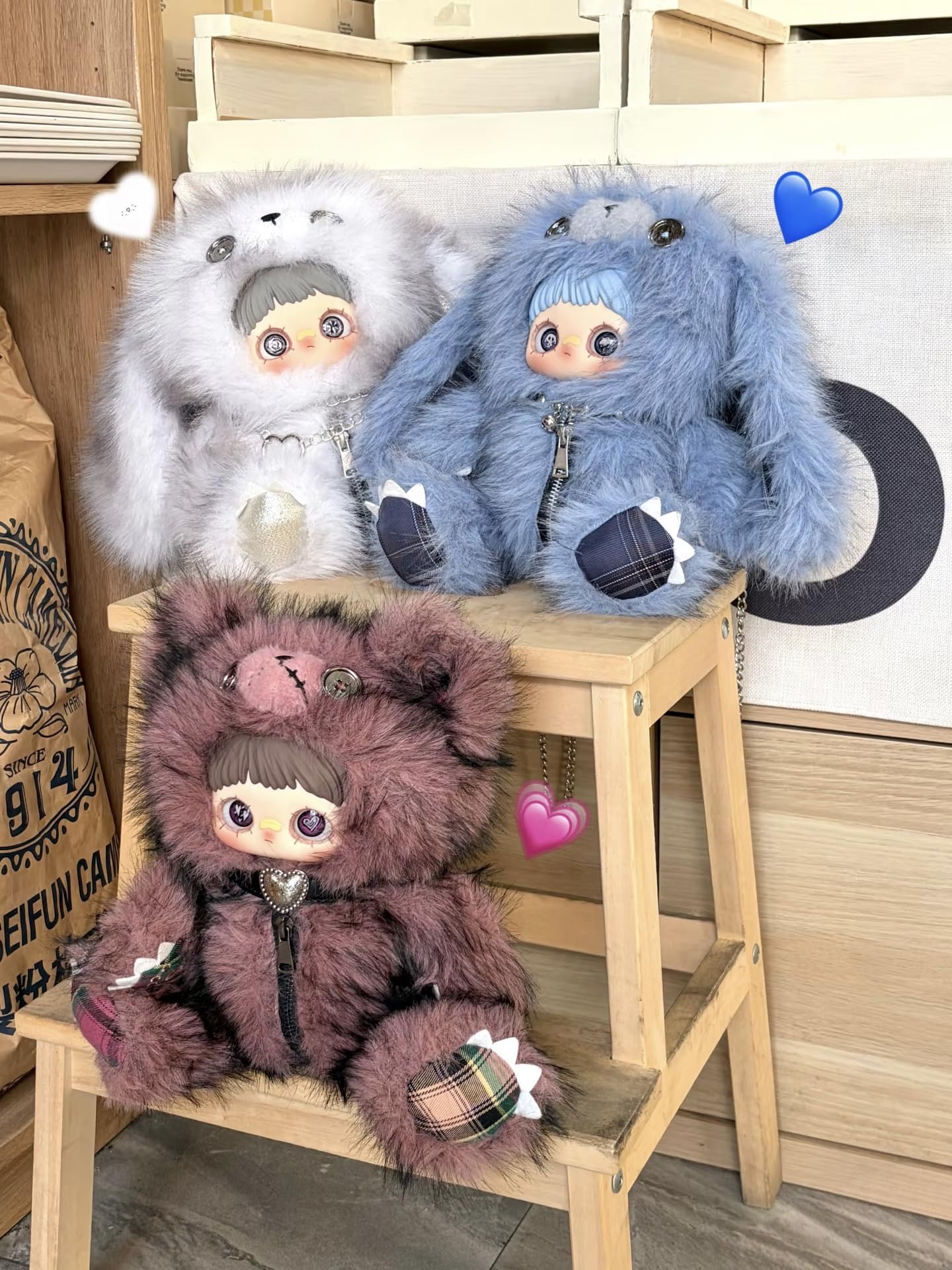 Amazon.co.jp: MayMei メイメイ 反逆ドールシリーズ ぬいぐるみバック