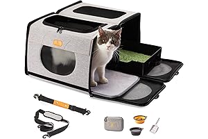 Large Cat Carrier for Car Travel: Spacious Solution for Feline Road Trips