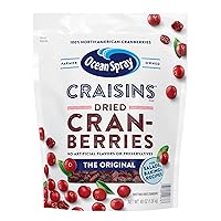 Vista 1 de Ocean Spray® Craisins® Original Dried Cranberries, Dried Fruit, 48oz
