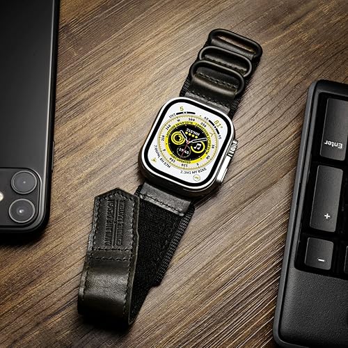 Miniatura 2 de Compatible con Apple Watch Band de 1.496 pulgadas, 1.575 pulgadas, 1.614 pulgadas, 1.654 pulgadas, 1.732 pulgadas, 1.772 pulgadas, correa de nailon