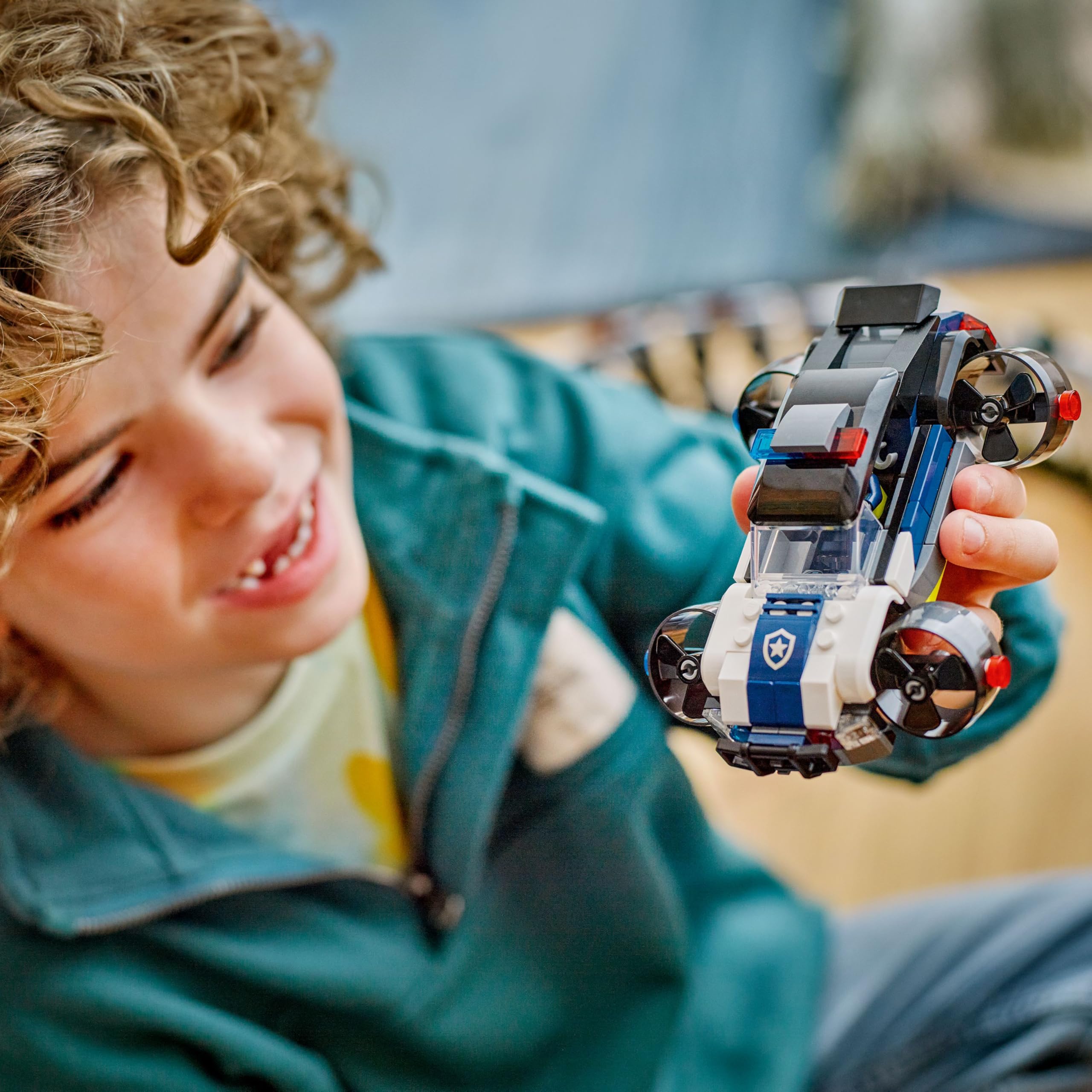 LEGO City Police Garagem Personalizada para Carros da Polícia