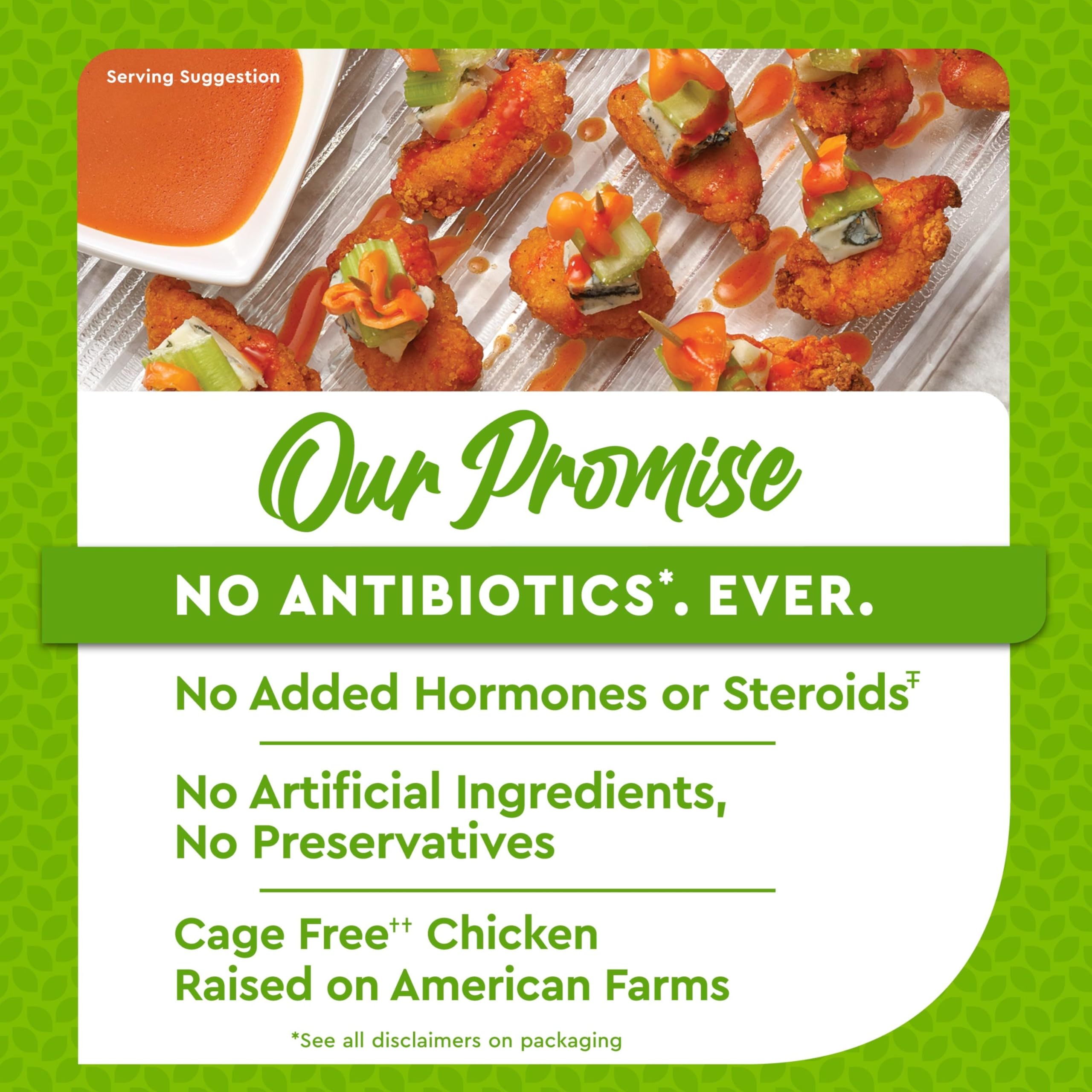 Just Bare Chicken Lightly Breaded Spicy Breast Bites Fully Cooked 16 G Protein Frozen 1 50 LB — view 4