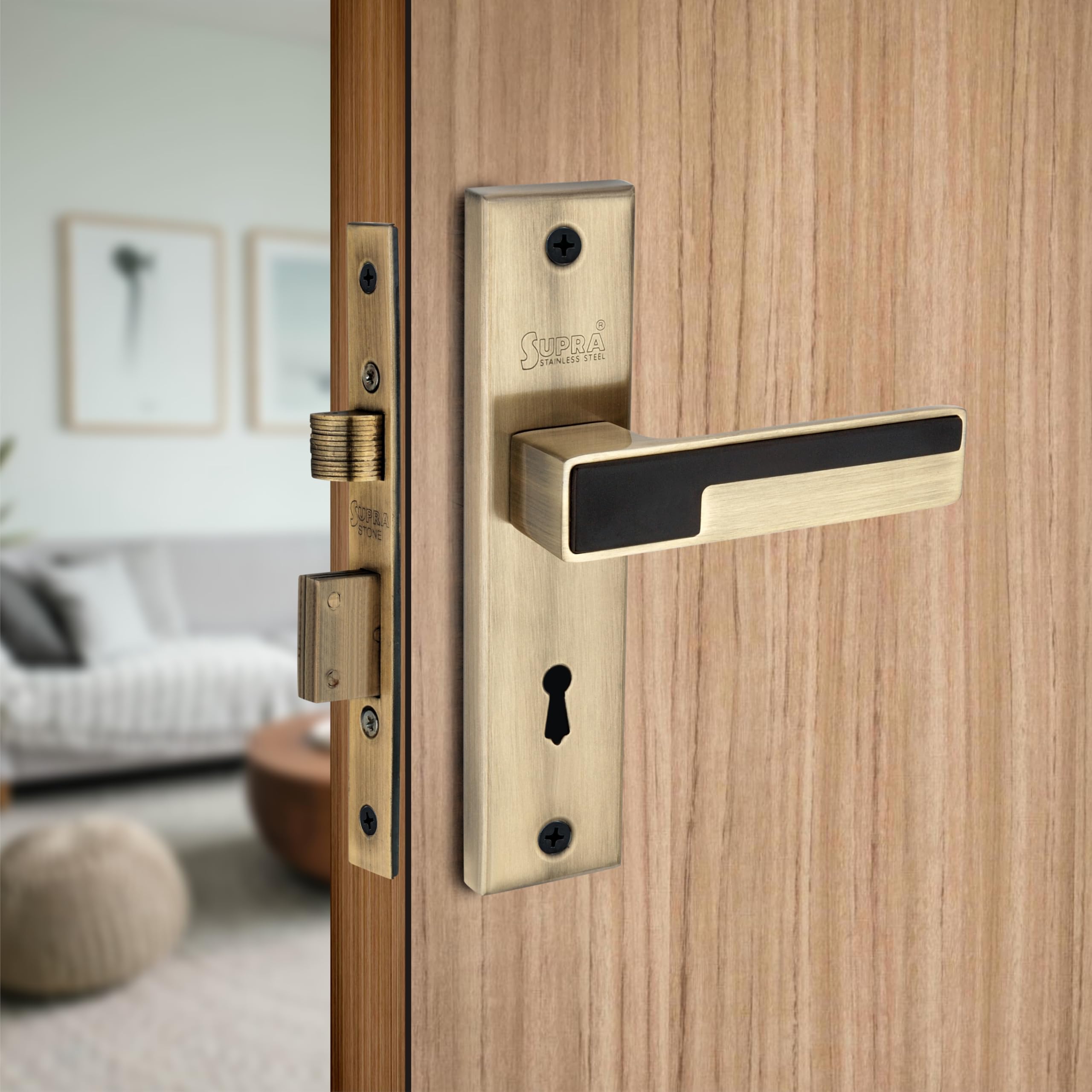 SUPRA Ultra Strong Mortise Door Lock for Main & Internal Door in
