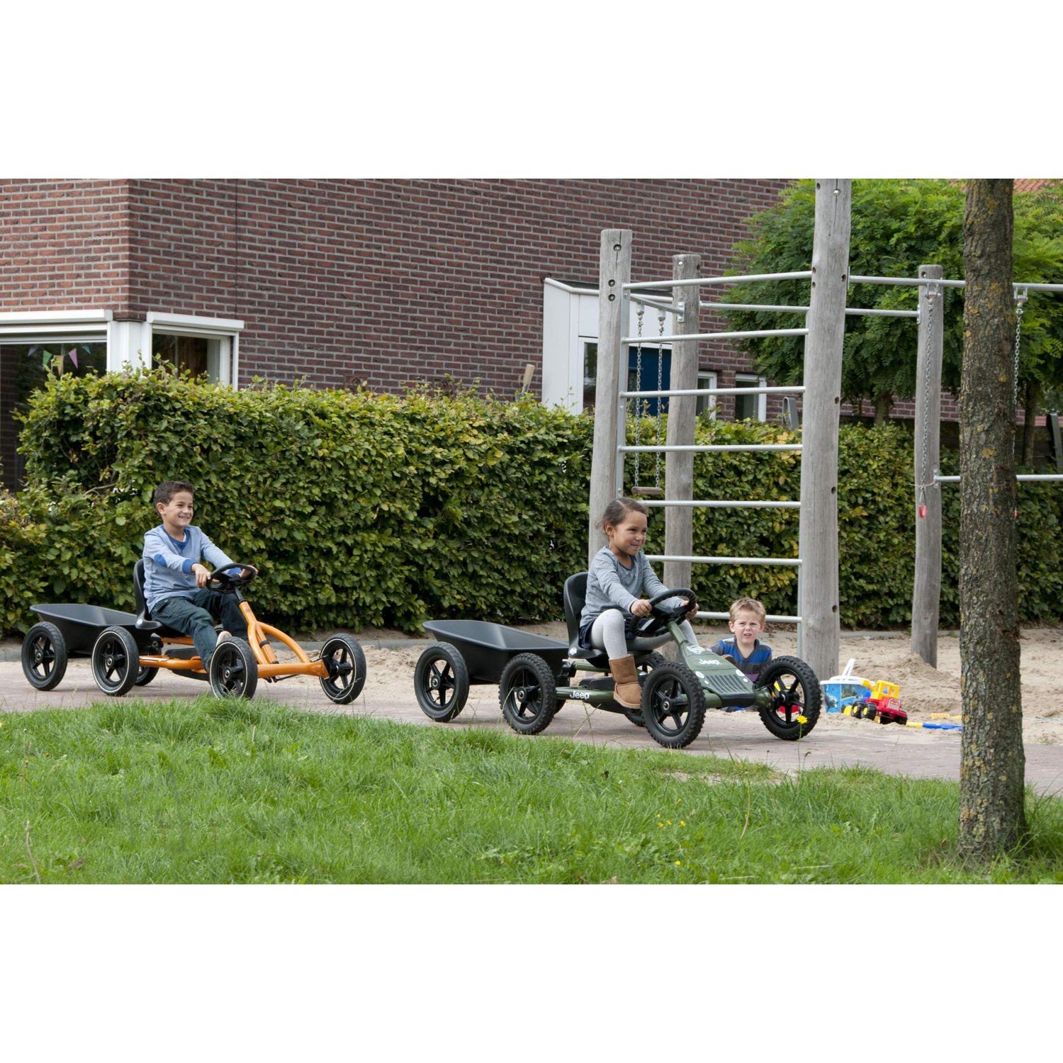 Berg Toys - Rimorchio Junior per Bici e Triciclo Bimbo - 24.20.00