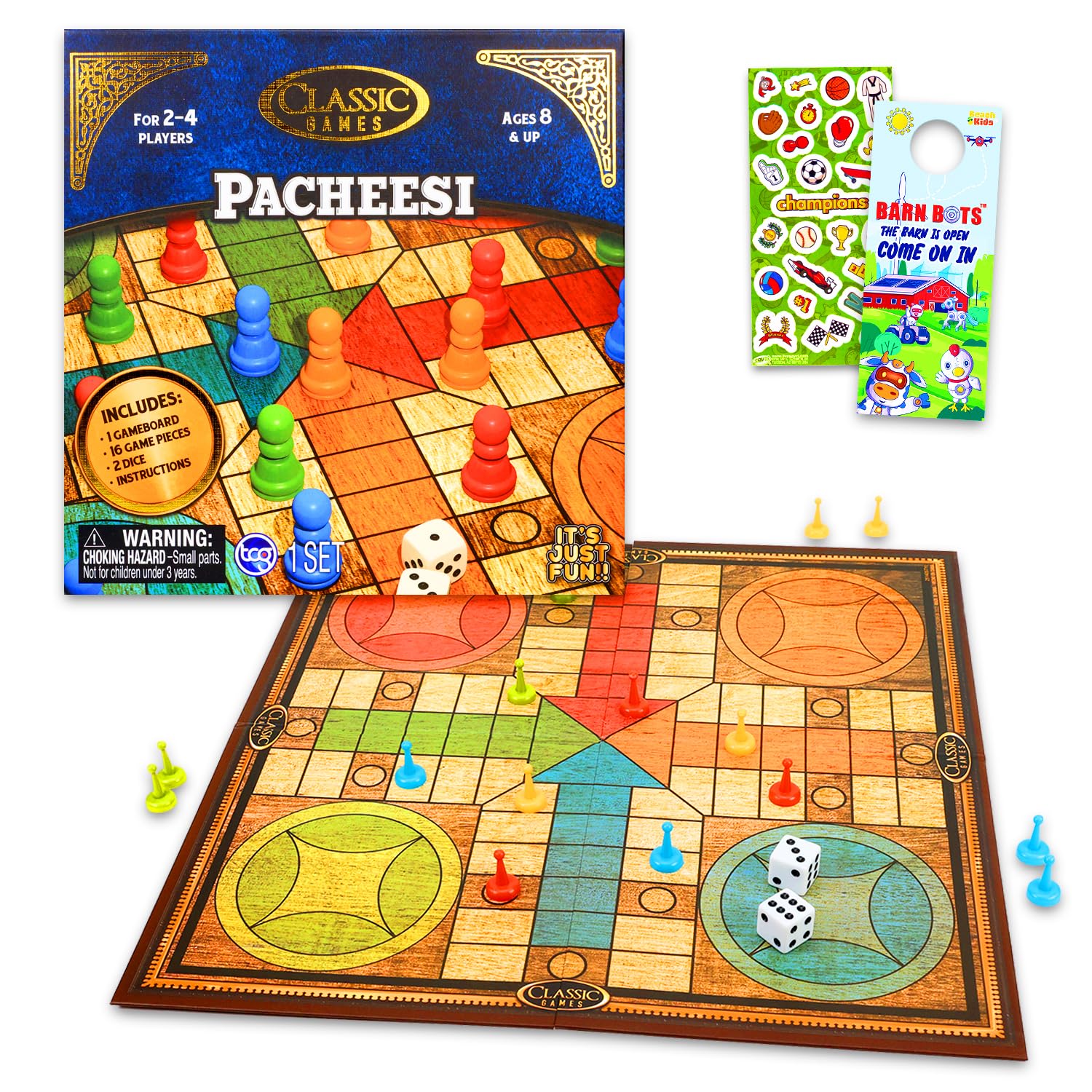 Amazon | Parcheesi ボードゲーム クラシック - ファミリーナイト用
