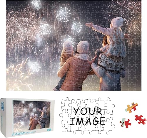 Miniatura 9 de Rompecabezas personalizados, bricolaje, Navidad, decoración del hogar, imagen personalizada, juego familiar, juguetes regalo para adultos y