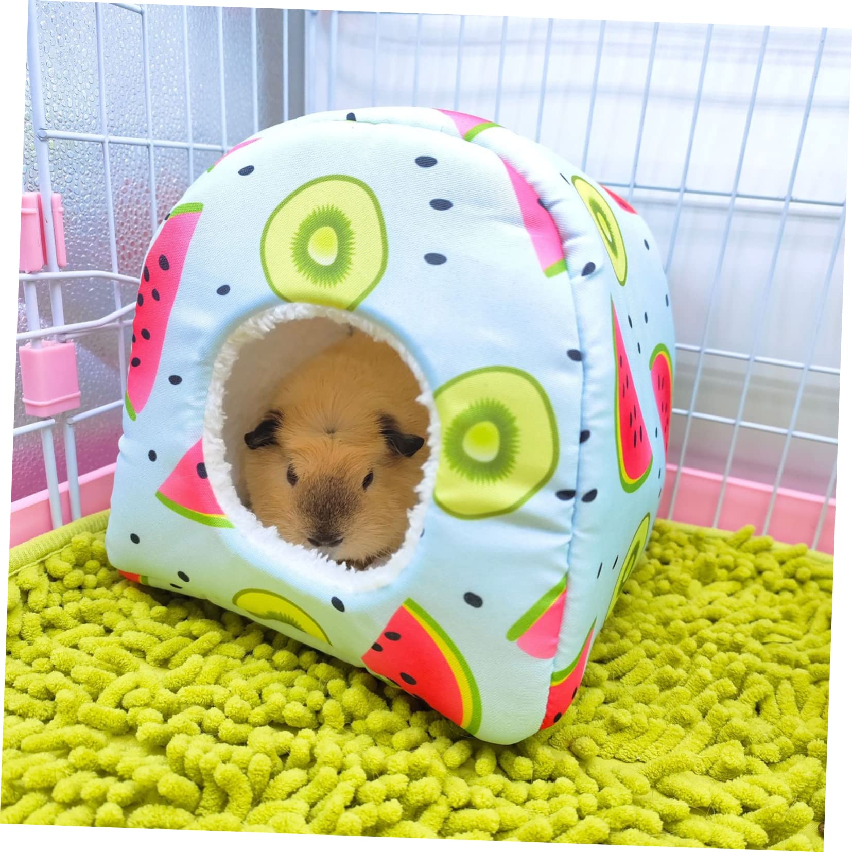 Yardwe 3stücke Kuschelnest Für Kleine Haustiere Warmes Hamsternest Für Meerschweinchen Zuckergleiter Und Andere Kleintiere Und Für Wintertage Weichem