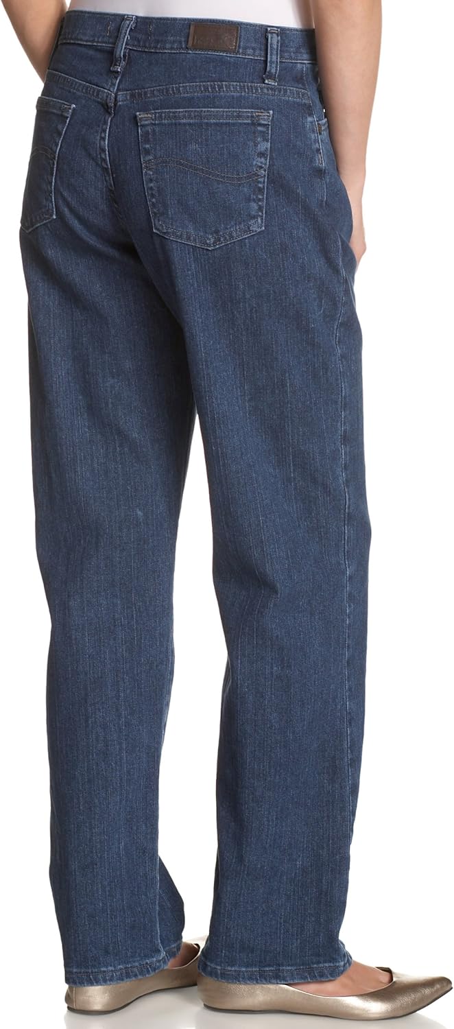 Lee Women’s Relaxed Fit Straight Leg Jean