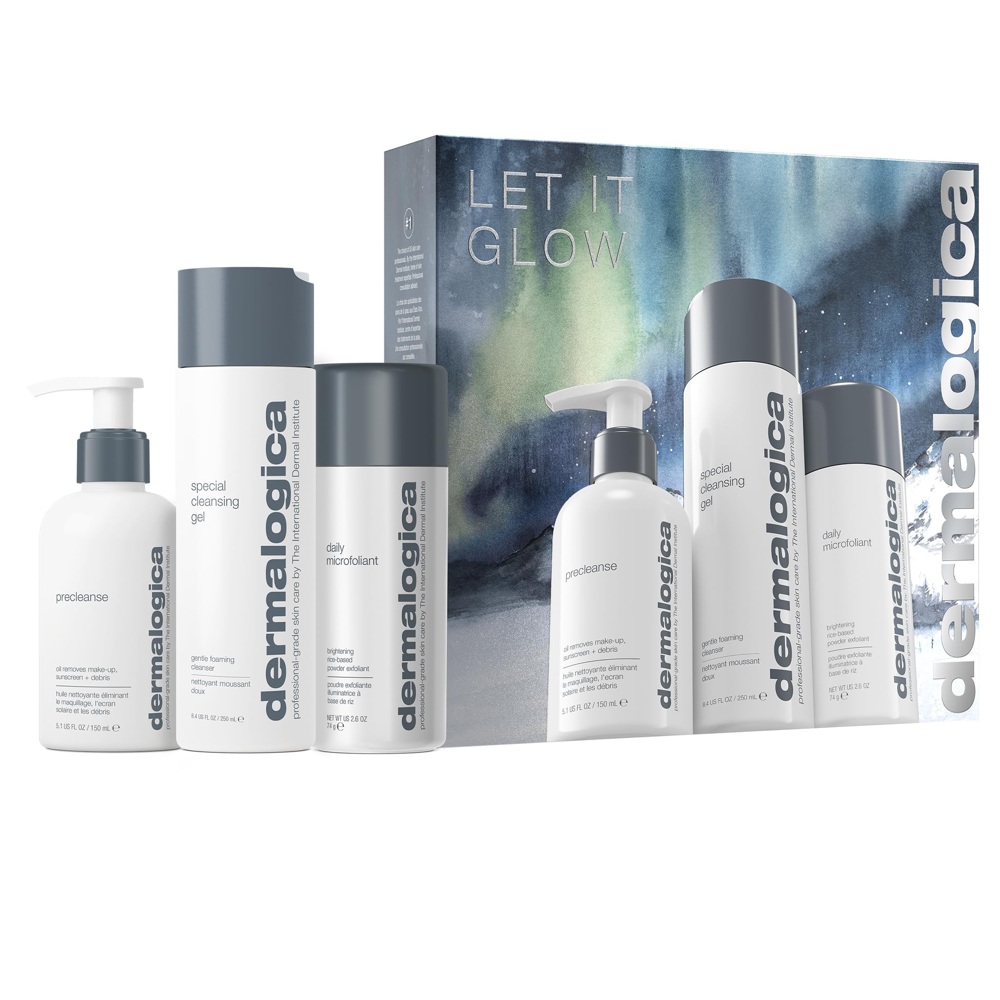 Dermalogica Set regalo di Natale bestseller - Set regalo con: Daily Microfoliant, Special Cleansing Gel, PreCleanse