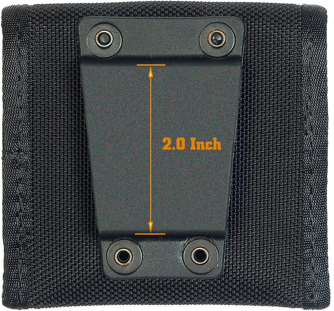 Molded Glove Pouch for Duty Belt,Molded Latex Disposable Glove Holder Double Gloves Pockets Police Law Enforcement Officer Security Firefighter EMS Paramedic First Responders Heavy Duty Bag