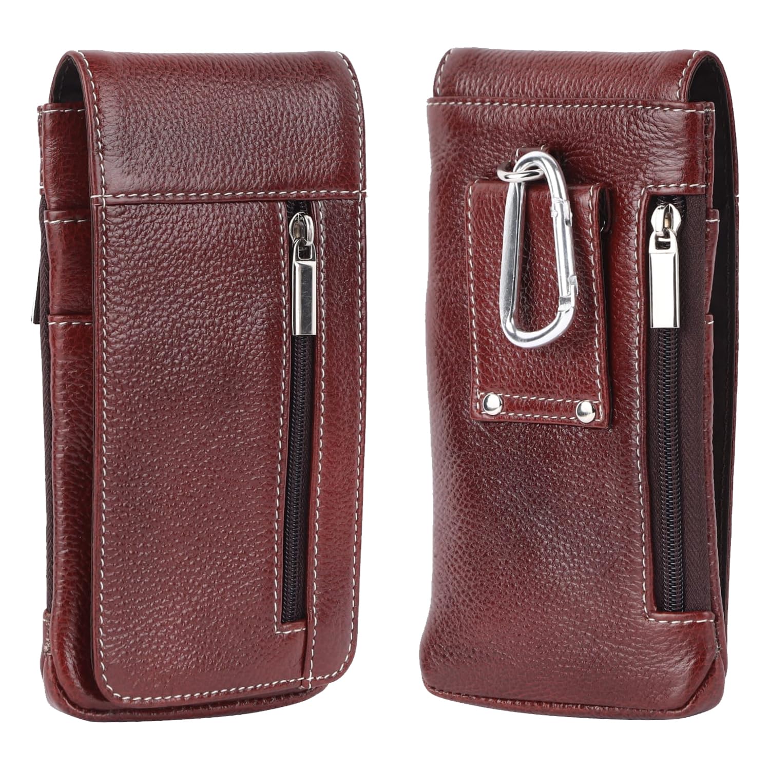 Stanford Universal Mobile Leather Holster Pouch Belt Loop Carry Two Phone Upto 6.5 inch and Cash Card ID Proof and Accessories Perfect for Travel Companion (B0DFTX984X) Amazon Price History, Amazon Price Tracker