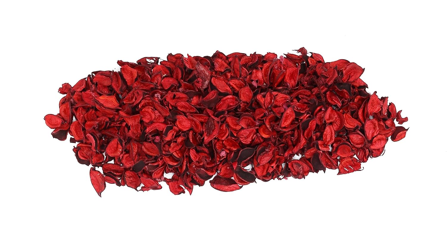 PRANSUNITA Perfumed Potpourri Color Red 150 GMS, 100 Natural, Approx