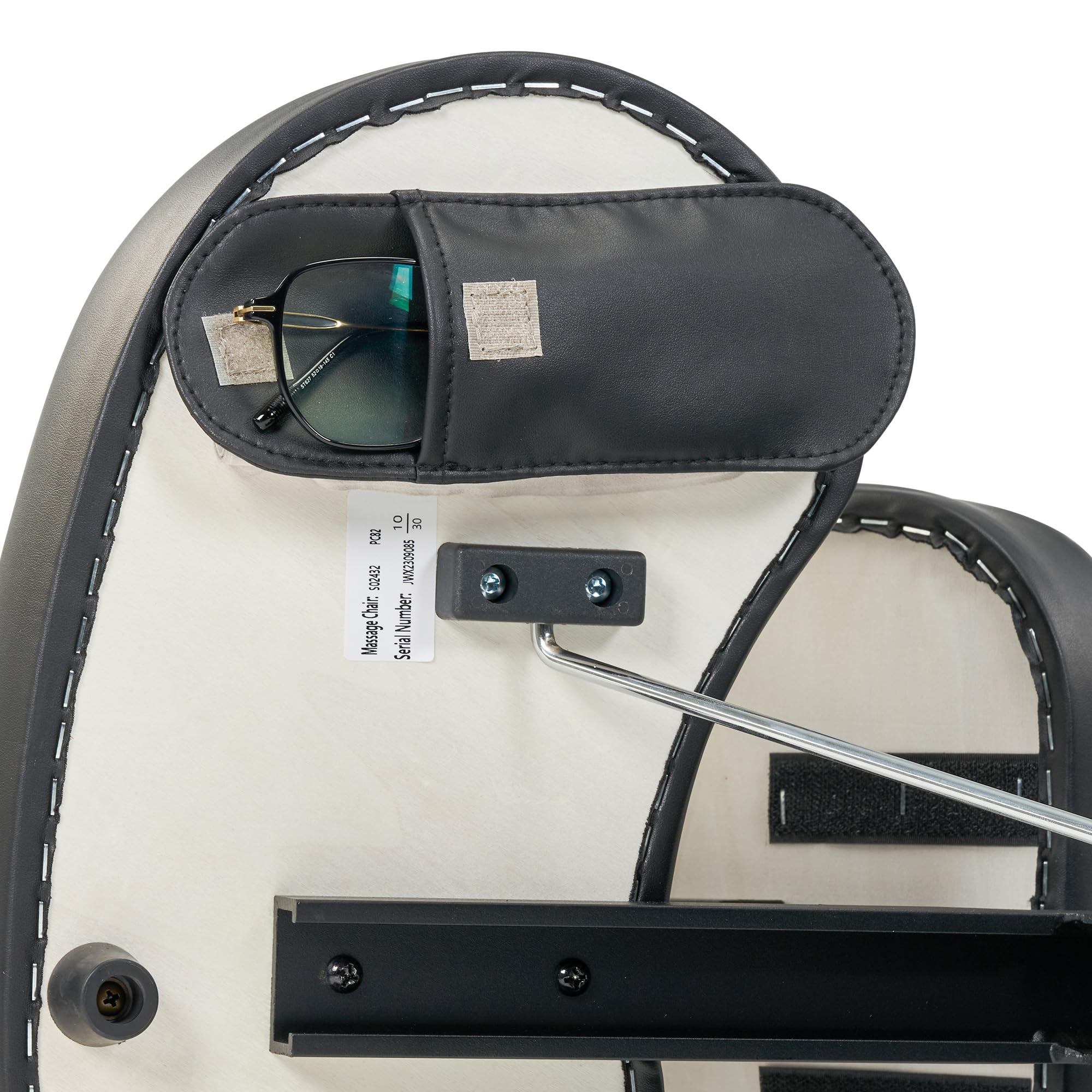 Master Massage Apollo Mobil Klappbar Massagestuhl mit Tragetasche-Schwarz