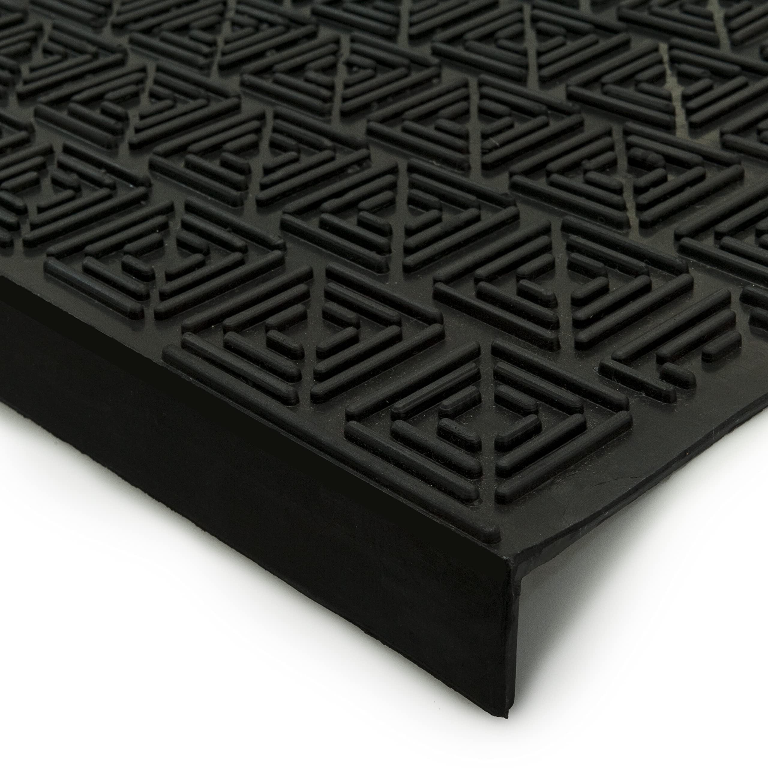 Tappetini In Gomma Per Scale – 73x24 Cm, Antiscivolo, Proteggi Gradini, Per Esterno/Interno, Facili Da Pulire - 2