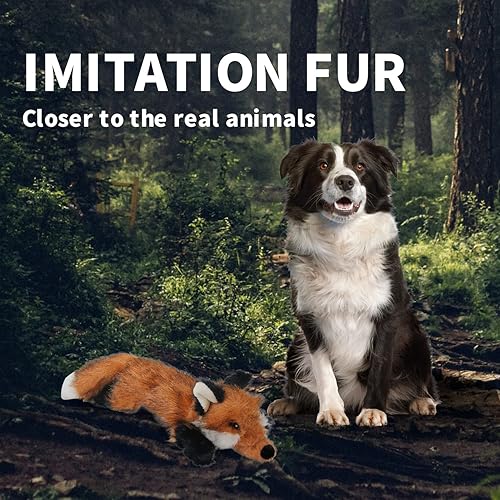 Miniatura 5 de ALL FOR PAWS Juguetes chirriantes para perros, juguete de peluche para cachorros, juguetes interactivos para perros, ardilla, juguete de peluche