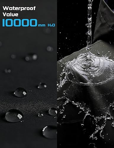 Miniatura 3 de MAGCOMSEN - Chaqueta táctica con capucha para hombre, impermeable, suave, abrigo de invierno