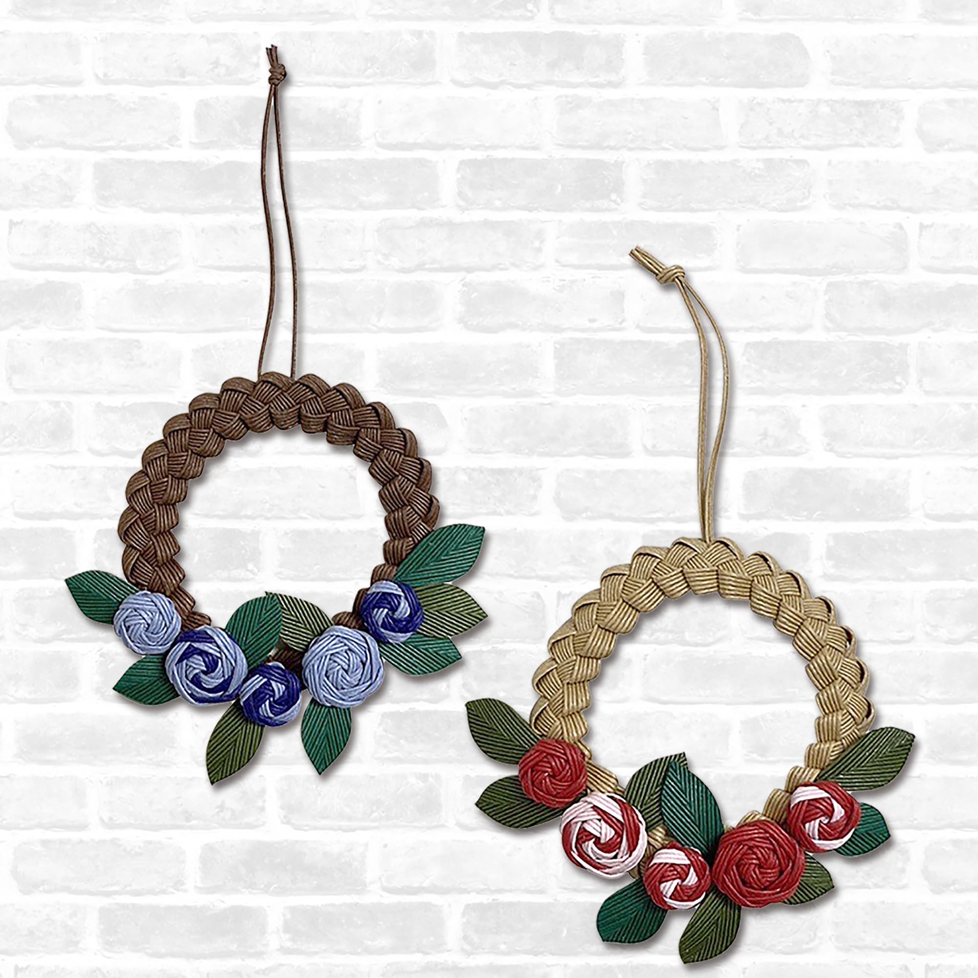 Amazon | NASKA クラフトテープキット ローズのクラフトリース COL.B