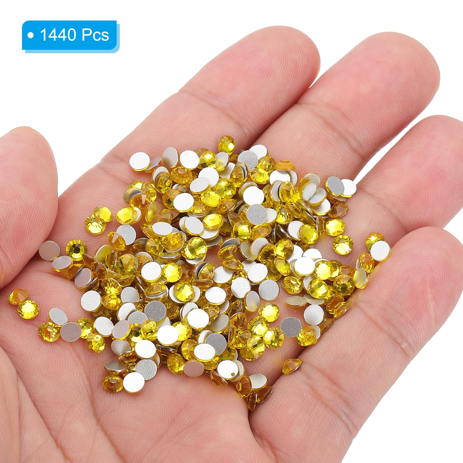 PATIKIL SS16/1440Pcs Glass Diamante Rhinestone - Image 4