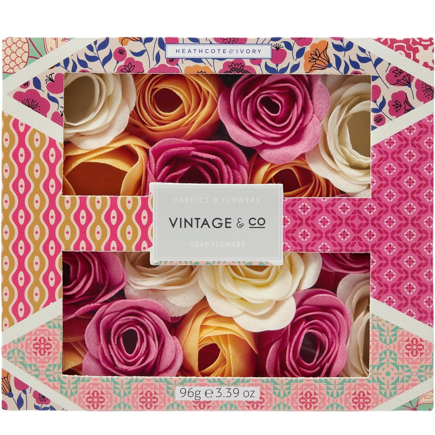 Vintage & Co Fabric and Flowers Soap Flowers