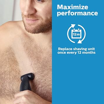 Philips Norelco BG2000/40 Bodygroom Replacement Trimmer/Shaver Foil, Steel, Black Metal