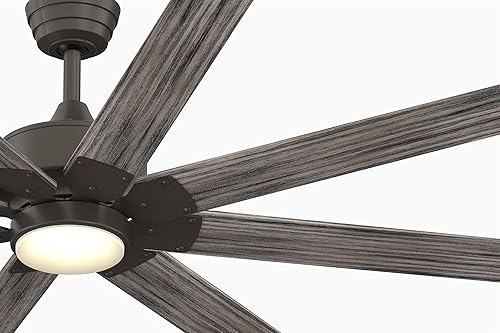 Miniatura 2 de Fanimation MAD7912BGR Levon Custom DC Motor-GR Ventilador Multi, Gris Mate