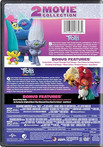 Miniatura 2 de Trolls Trolls World Tour 2-Movie Collection DVD