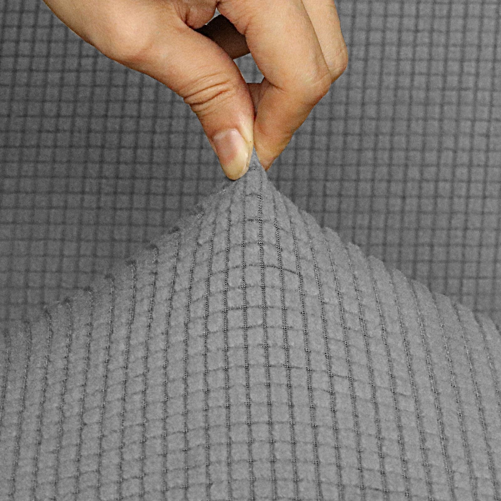 Copertura elastica per sedia da ufficio, protezione completa lavabile elasticizzata per sedili con schienale alto del computer, rimovibile per una facile pulizia