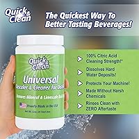 Vista 2 de Quick & Clean Universal Descaler - 2lbs - Made in the USA - Granule Descaling Powder for Distilling Machines & More - Removes Mineral & Limescale