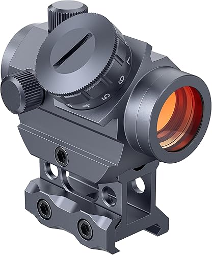 Miniatura 9 de MidTen 2MOA - Mirilla de punto micro rojo de 0039 x 0984in mira reflectante impermeable a prueba de golpes y a prueba de niebla mini riflecopio con