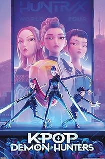 Trends International Netflix KPop Demon Hunters (2025) - One Sheet Wall Poster, 34L x 22.4W, Unframed Version